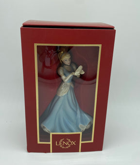 Disney Lenox Princess Cinderella with Slipper Christmas Ornament New with Box