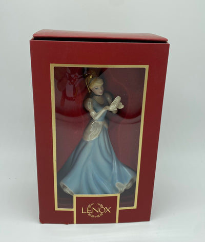 Disney Lenox Princess Cinderella with Slipper Christmas Ornament New with Box