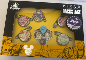 Disney D23 Expo 2019 Pixar Up Under the Lamp Backstage Pin Set LE New with Box