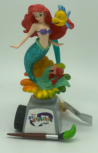 Disney Parks Art of Animation Resort Ariel Christmas Ornament New with Tag