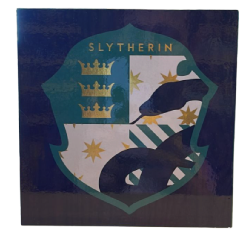 Universal Studios Harry Potter Slytherin Wooden Sign New With Tag