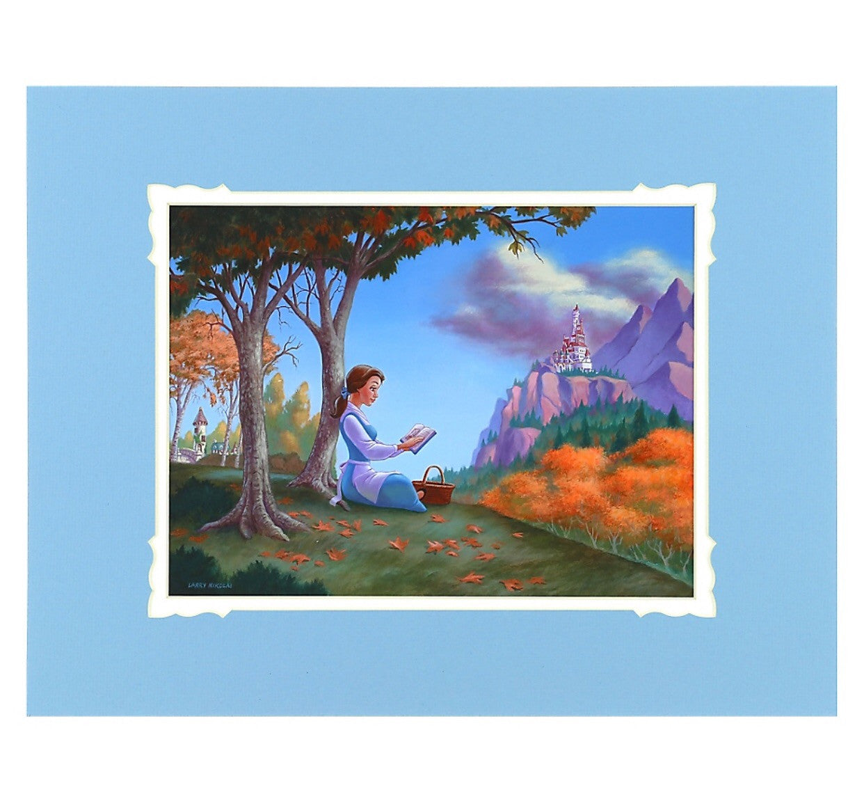 Disney Parks Belle's Tale Deluxe Print by Nikolai New