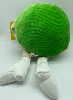 M&M's World Green Character Celebrate Love Valentine Plush New with Tags