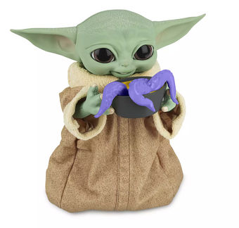 Disney Star Wars The Mandalorian Galactic Snackin' Grogu Interactive Toy New