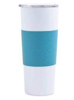 Disney Parks Mickey Fun Eat Repeat Stainless Tumbler Travel 22oz New