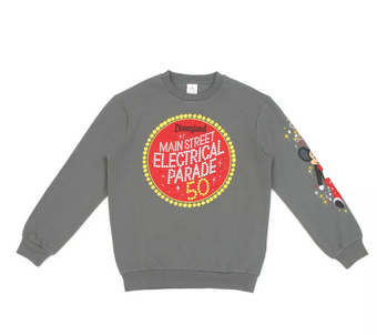 Disney Disneyland Electrical Parade 50th Light-Up Sweatshirt Adults Size XL New