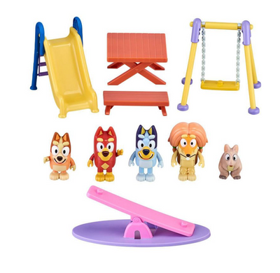 Bluey Deluxe Park Themed Playset Toy New With Box