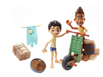 Disney Pixar Luca Alberto Scooter Build and Crash Pack Toy New with Box