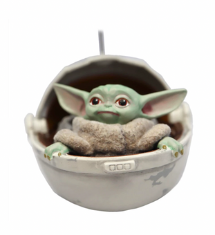 Disney Sketchbook Star Wars Mandalorian The Child Christmas Ornament New w Tag