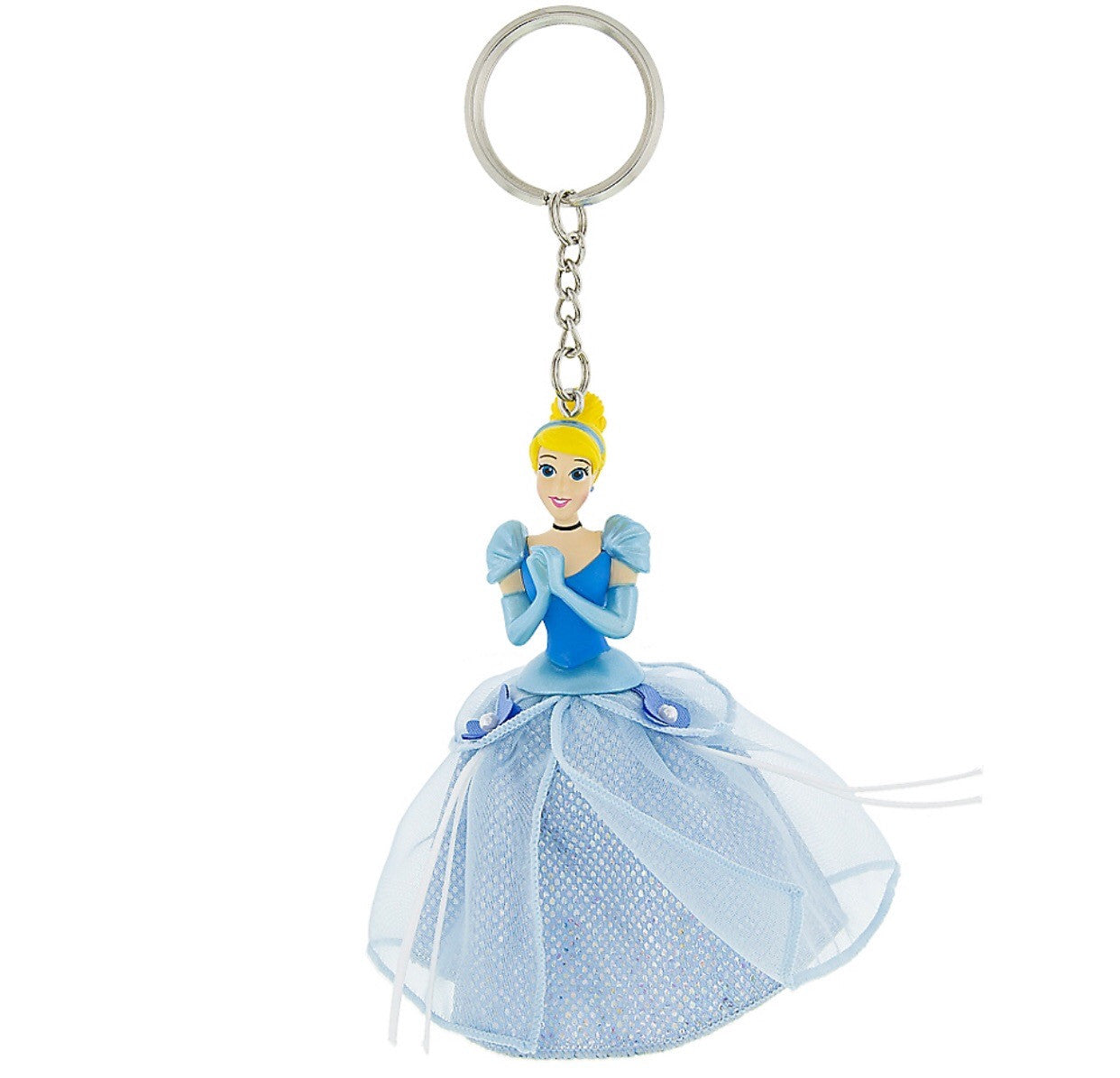 Disney Parks Princess Cinderella Tulle Keychain New with Tags