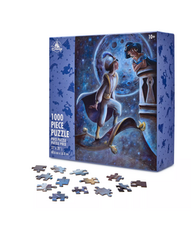 Disney Parks Aladdin and Jasmine with Moon 1000 pcs Puzzle New with Box
