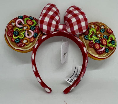Disney Parks Minnie Mouse Icon Ear Bow Headband One Size Buon Appetito Italy New