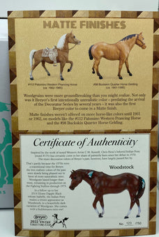 Breyer Horses 2022 Woodstock Indian Pony Mold Vintage Club Special Run New w Box