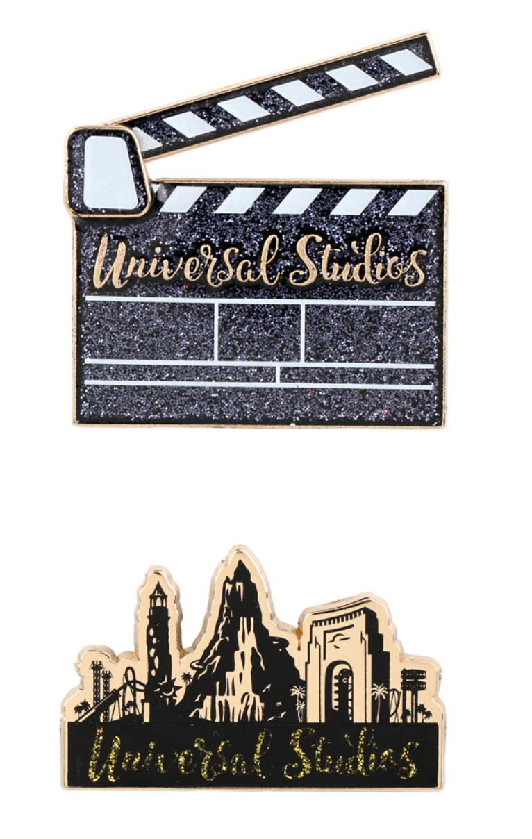 Universal Studios Clapboard & Skyline Magnet Set of 2 New With Tag