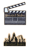 Universal Studios Clapboard & Skyline Magnet Set of 2 New With Tag