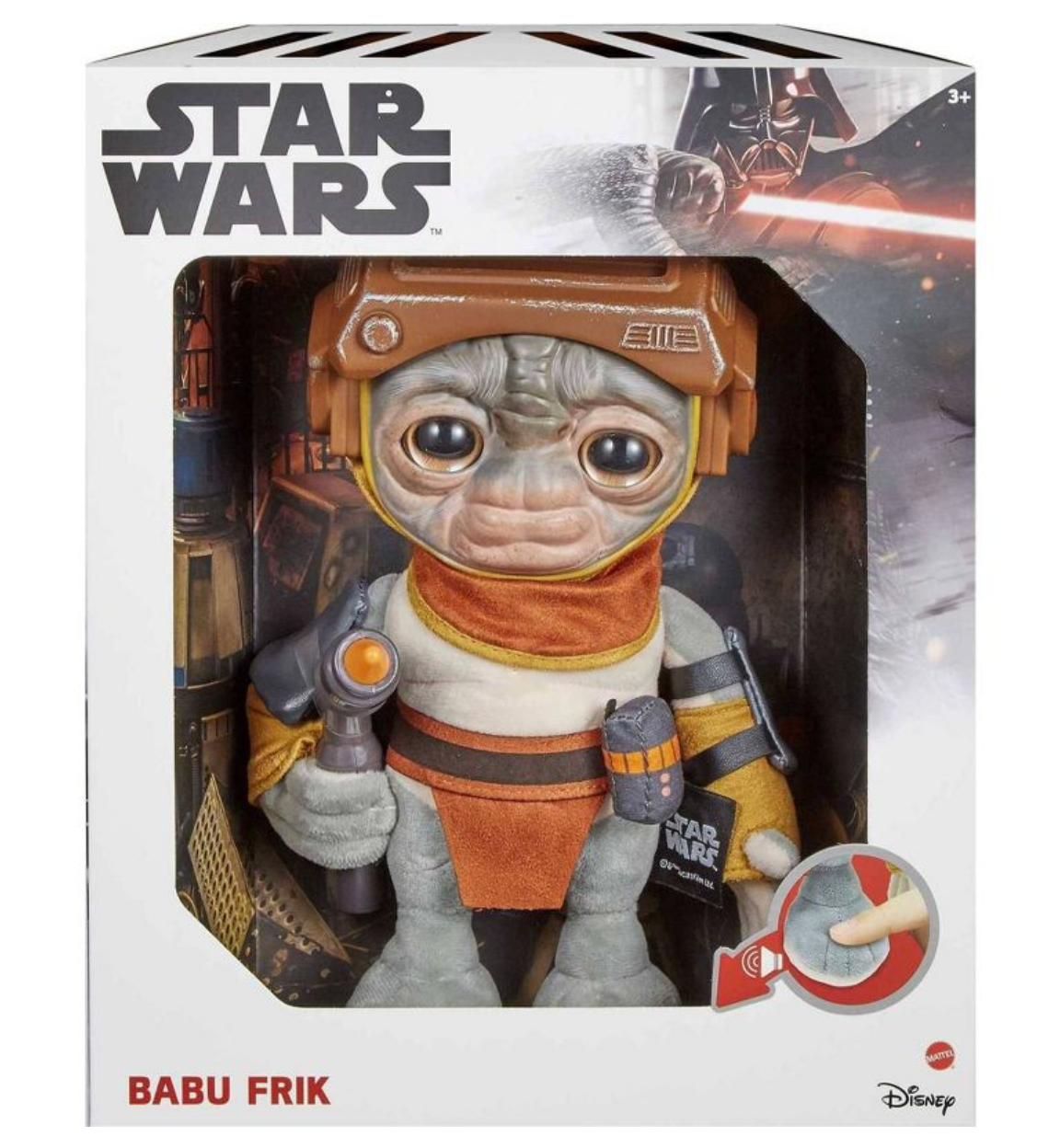 Disney Star Wars Babu Frik Plush Toy New with Box