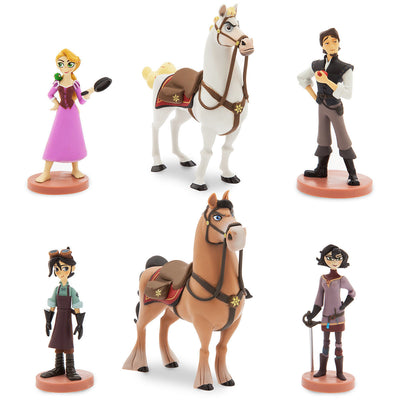Disney Store Tangled The Series Figure Play Set Playset Cake Topper Rapunzel