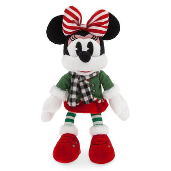 Disney Parks Minnie Yuletide Farmhouse Holiday 2019 Plush Medium New with Tags