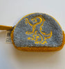 Universal Studios Harry Potter Hufflepuff Chenille Coin Purse New With Tags