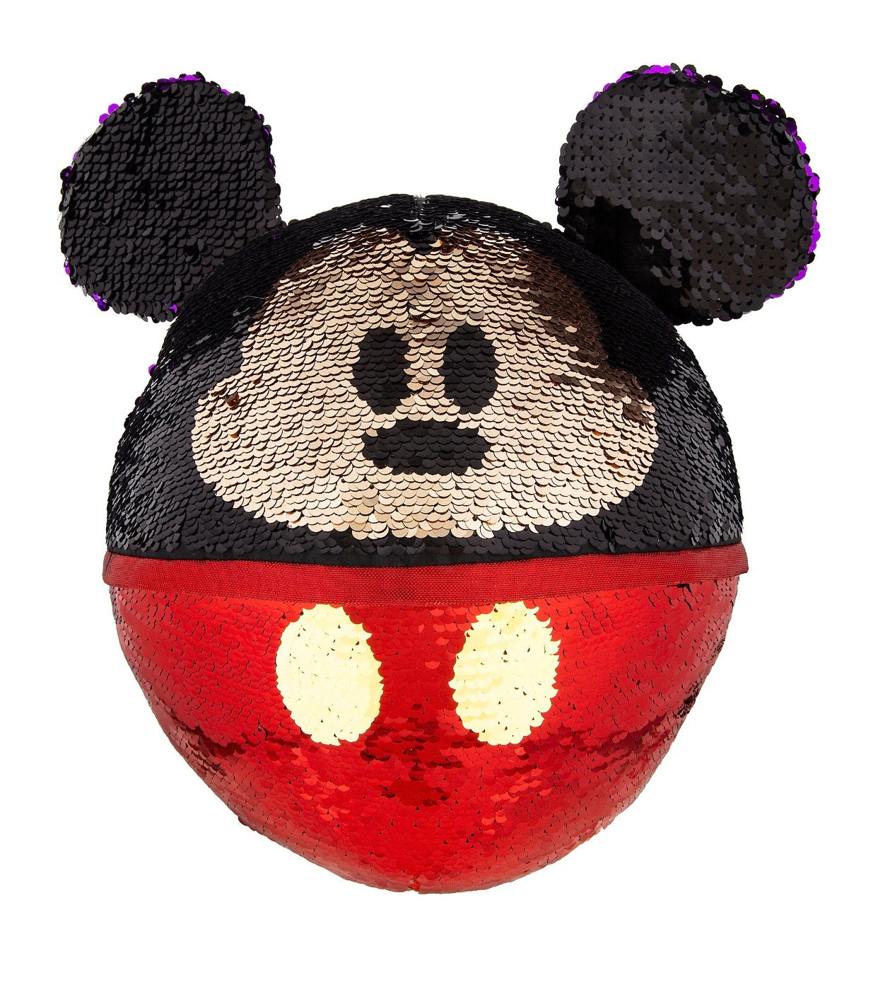 Disney Parks Mickey Reversible Sequined Plush New with Tag