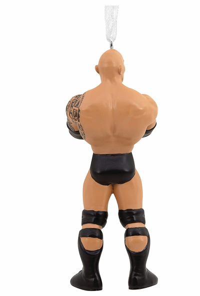 Hallmark WWE The Rock Christmas Ornament New with Box