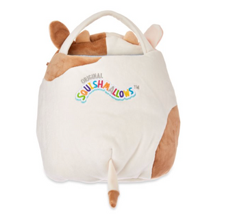 Squishmallows Ronnie the Cow Easter Basket Plush New with Tag