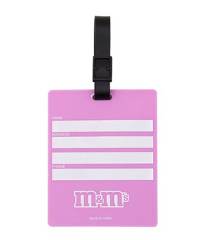 M&M's World Green I Don't Carry my Own Luggage Jumbo Luggage Tag New with Tags