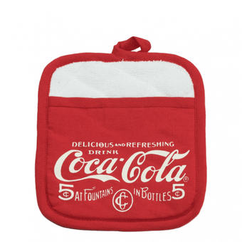 Authentic Coca Cola Coke Pre-1910 Pot Holder New with Tags