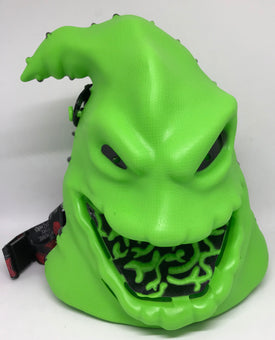 Disney Parks Halloween Oogie Boogie Light Up Popcorn Bucket with Lanyard New
