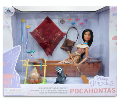 Disney Pocahontas Riverbend Adventure Playset Classic Doll New with Box