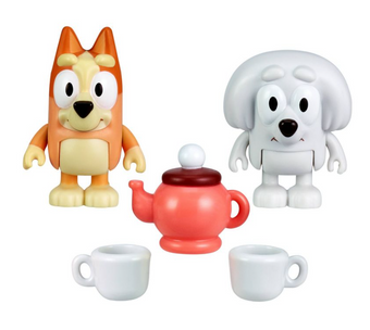 Bluey School Friends Lila & Bingo Figures 2pk Toy New With Box