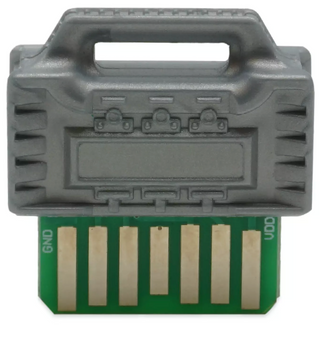 Disney Star Wars Galaxy's Silver Droid Depot Astromech Personality Chip New Box