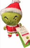 Hallmark Grinch in Santa Suit Plush Small Stars Christmas Ornament New With Tag