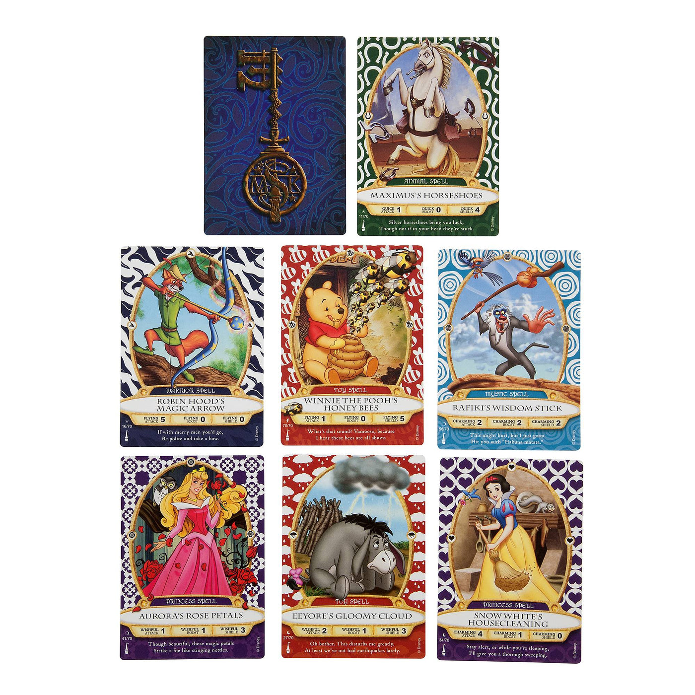 disney sorcerers of the magic kingdom spell card binder Disney Parks Sorcerers of the Magic Kingdom Trading Card Home Game and – I Love Characters