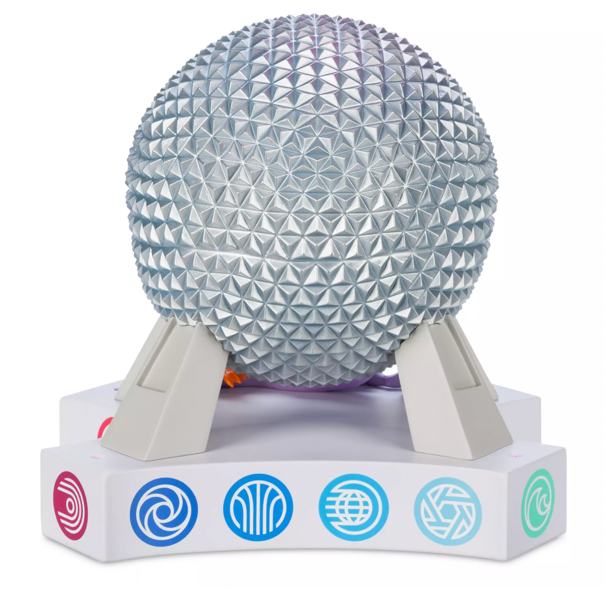 Disney Parks Epcot 40th Anniversary Figment Spaceship Earth Light-Up Figure New