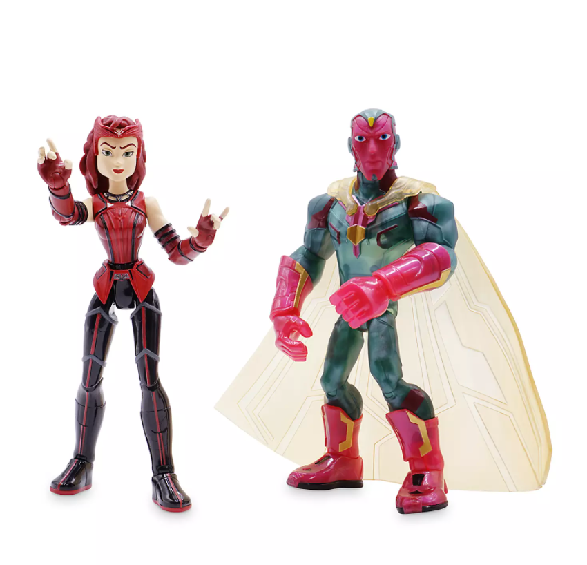 Disney Scarlet Witch and Vision WandaVision Action Figure Toybox New with Box