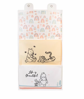 Disney Winnie the Pooh and Pals Hanging Pockets Life is Beautiful New with Tag