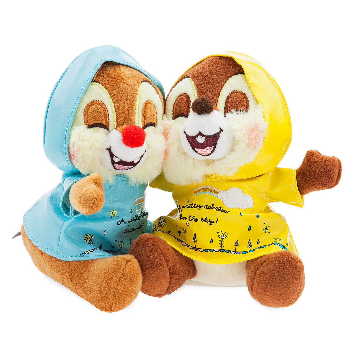 Disney Chip 'n Dale Rainy Day Plush Set Small New with Tags