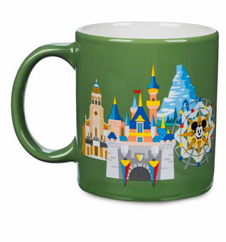 Disney Parks Disneyland Mickey Abuelo Coffee Mug New