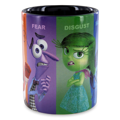 Disney Parks Pixar Inside Out Anger Fear Disgust Sadness Joy Coffee Mug New