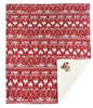 Disney Mickey and Minnie Mouse Holiday Fleece Throw New With Tags