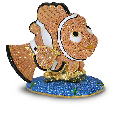 Disney Parks Finding Nemo Jeweled Figurine by Arribas Brothers New with Box