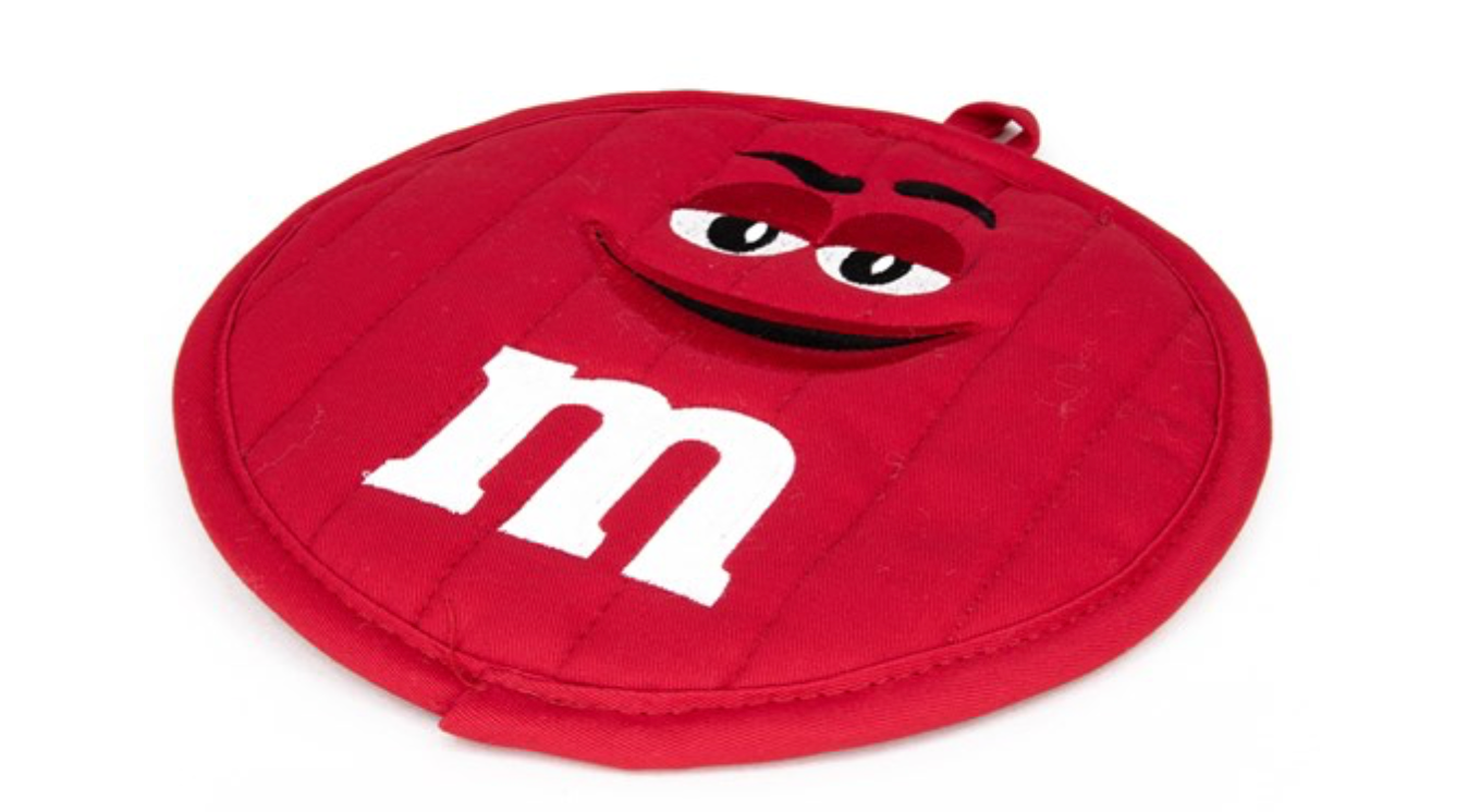 M&M's World Red Character Pot Holder New with Tag