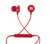 M&M's World Red Wired Ear Buds with Microphone New with Box