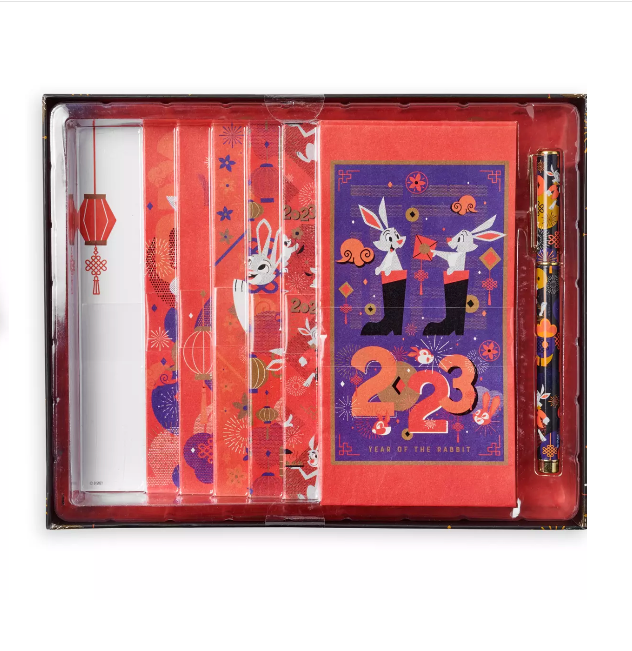 Disney Year of the Rabbit Lunar New Year 2023 Envelope Gift Set New