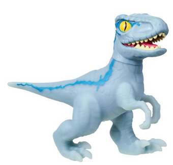 Goo Jit Zu Jurassic World Stretch Heroes Chomp Attack Blue New Sealed