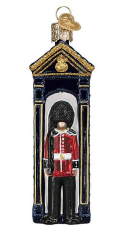 Old World Christmas Palace Guard Glass Christmas Ornament New With Box