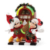 Disney Department 56 Mickey and Minnie Jingle Bell Swing Figurine New w Box