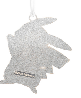 Hallmark Pokémon Pikachu Metal Ornament New with Card