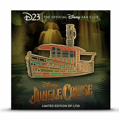 Disney D23 Exclusive La Quila Jungle Cruise Film Limited Edition Pin New w Card